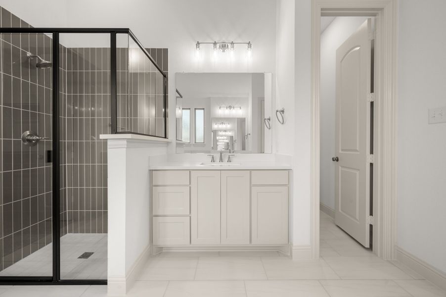 Furnished interior view inside a new home in Redden Farms, Midlothian (Image 14).