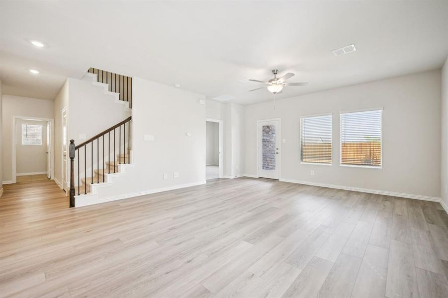 Spacious, unfurnished interior of a new home in Eastridge - Signature Series, McKinney (Image 21).