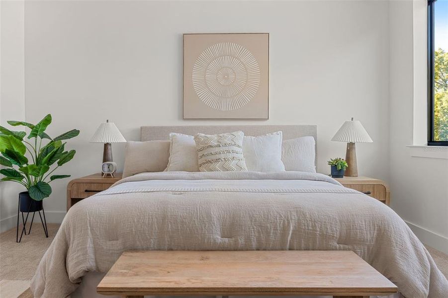 Furnished interior view inside a new home in , Orlando (Image 13).