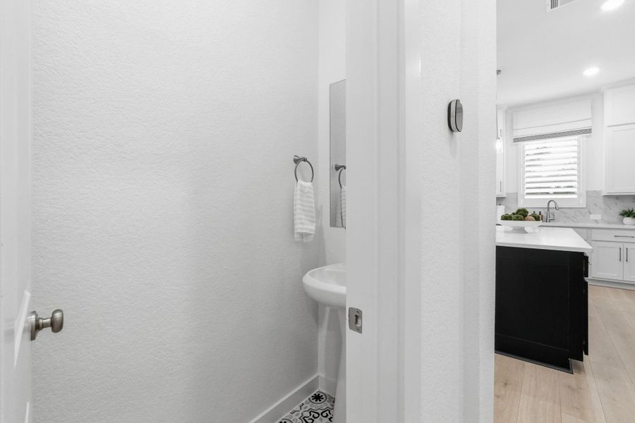 Furnished interior view inside a new home in Bridgeland Central, Cypress (Image 33).