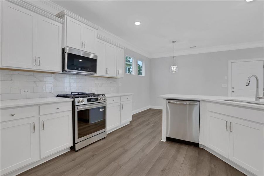 Furnished interior view inside a new home in Marble Tree, Ball Ground (Image 9).