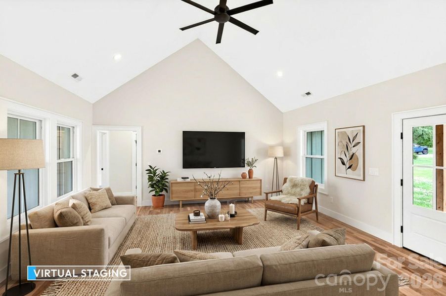 Virtual staging