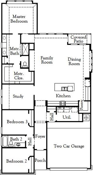 2D floor plan layout of this home in Meadow Vista, Anna, TX (Image 4). 2D floor plan layout of this home in Meadow Vista, Anna, TX (Image 4).