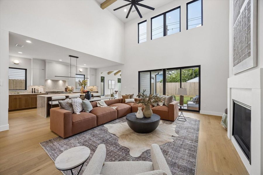 Furnished interior view inside a new home in , Houston (Image 28). Furnished interior view inside a new home in , Houston (Image 28).