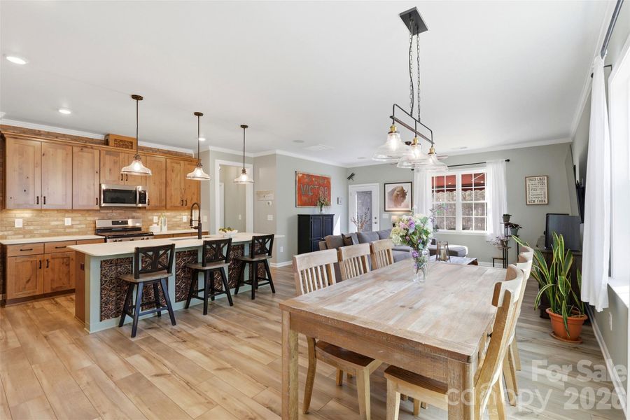 Furnished interior view inside a new home in , Fort Mill (Image 12).