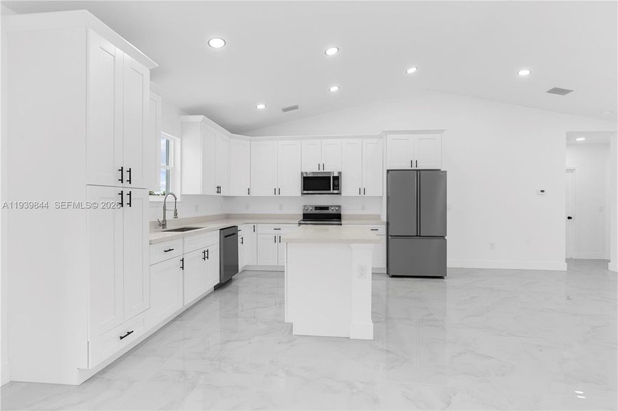 Furnished interior view inside a new home in , Lehigh Acres (Image 5).