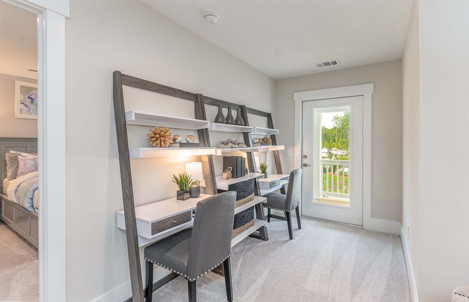 Spacious loft on 2nd floor that leads to balcony