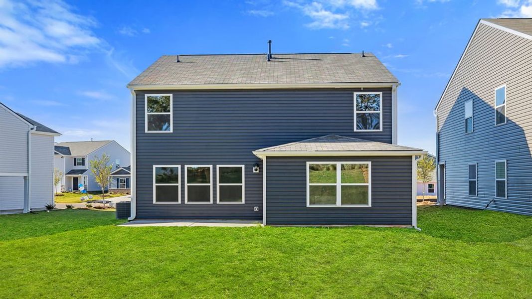 Exterior details and patio area of a home in Baxter Village, Boiling Springs (Image 2).