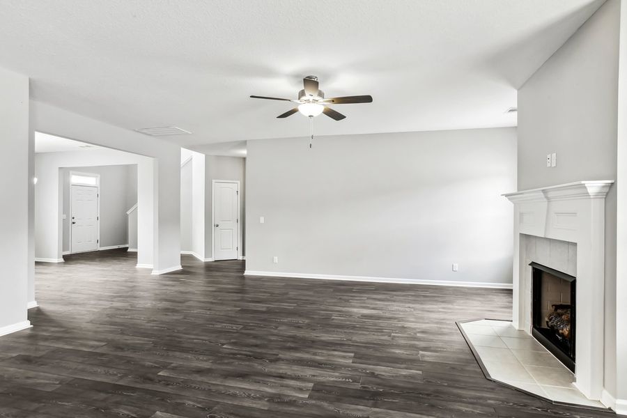 Representative unfurnished interior of a home built from the The Screven - Covenant by RTS Homes in Doctor's Creek, Ludowici (Image 22).