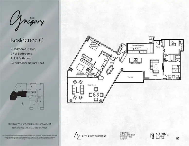 2D floor plan layout of this home in , Sandy Springs, GA (Image 4). 2D floor plan layout of this home in , Sandy Springs, GA (Image 4).