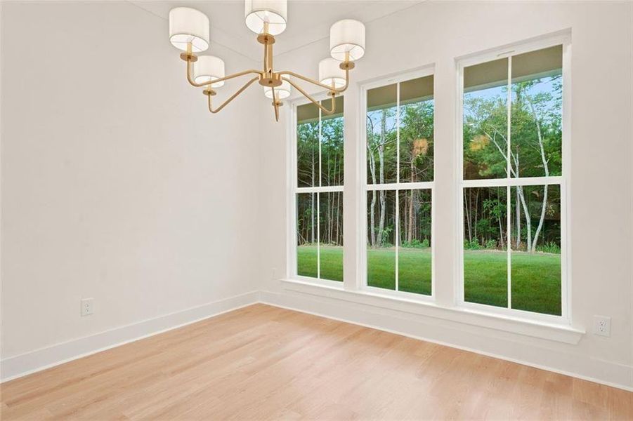 Spacious, unfurnished interior of a new home in , White (Image 28). Spacious, unfurnished interior of a new home in , White (Image 28).