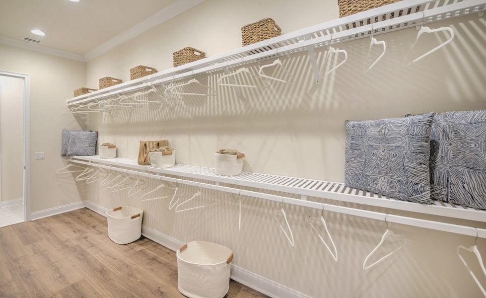 Furnished interior view inside a new home in Oakmont, Gainesville (Image 26). Furnished interior view inside a new home in Oakmont, Gainesville (Image 26).