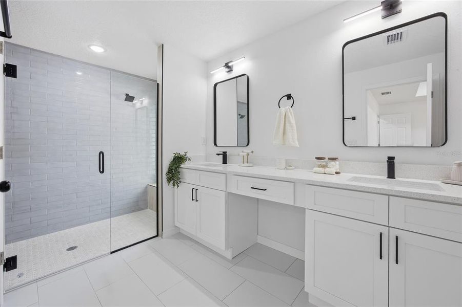 Furnished interior view inside a new home in , Citrus Springs (Image 32).