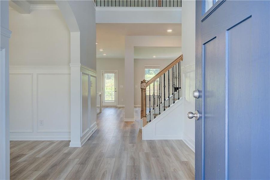 Spacious, unfurnished interior of a new home in Grandview at Millers Mill, Stockbridge (Image 35).