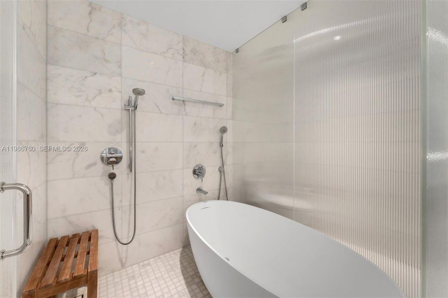 Furnished interior view inside a new home in , Miami Beach (Image 8).