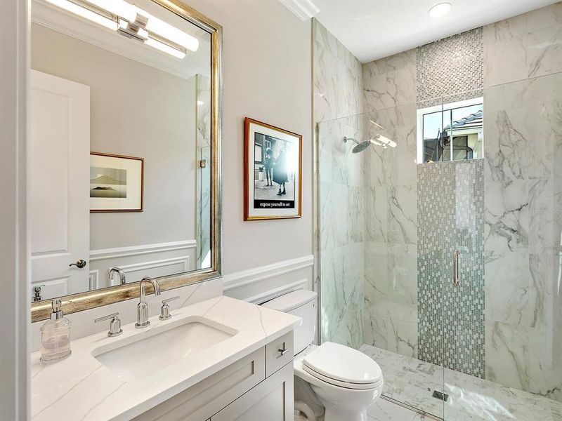 Furnished interior view inside a new home in , Sarasota (Image 52).