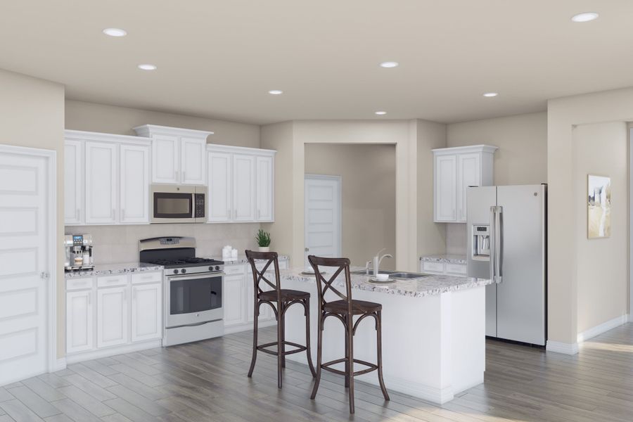 Image 10 representing the Abilene by Tri Pointe Homes in Mason Woods, Cypress, TX.