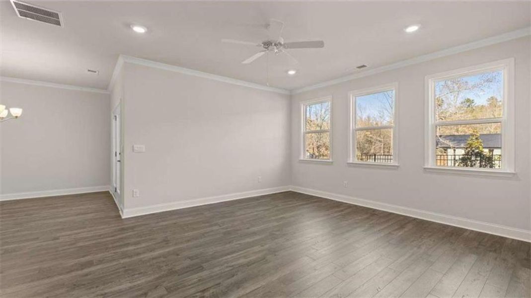 Spacious, unfurnished interior of a new home in , Locust Grove (Image 15).