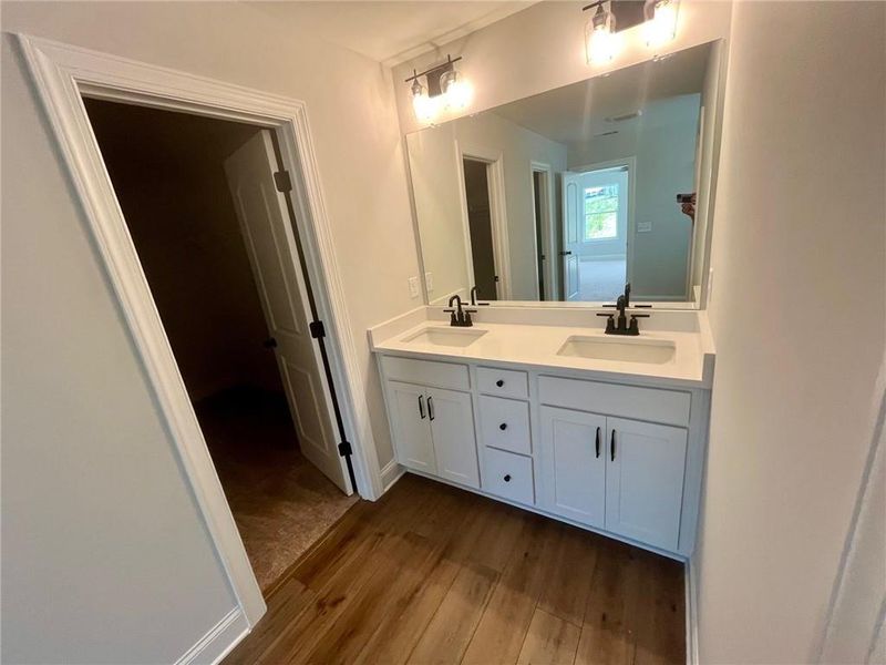 Furnished interior view inside a new home in Twin Lakes, Hoschton (Image 2).