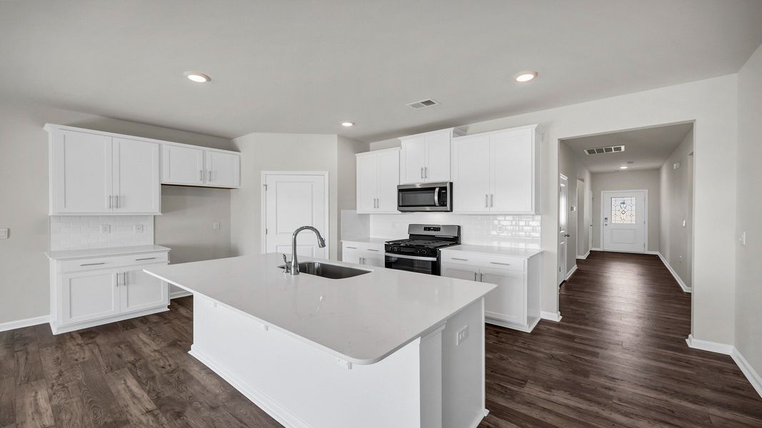 Furnished interior view inside a new home in Sease's Pond, Gilbert (Image 3).