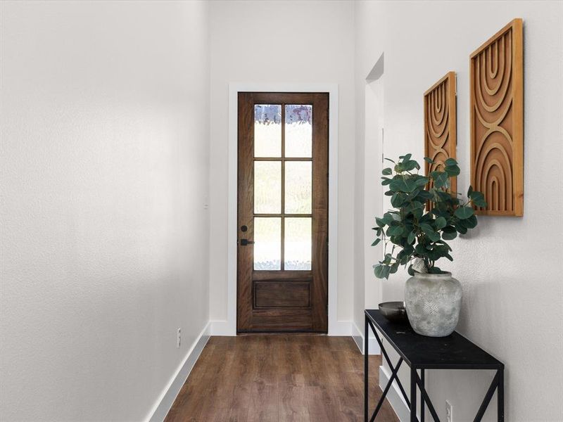 Furnished interior view inside a new home in , Fort Worth (Image 16).