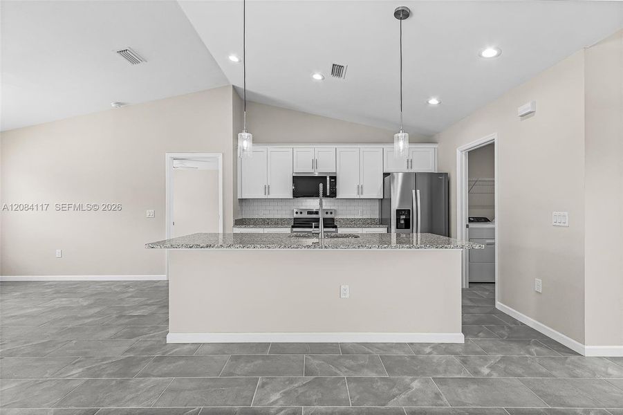 Furnished interior view inside a new home in , Cape Coral (Image 5).
