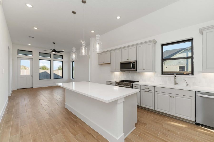 Furnished interior view inside a new home in Arabella on the Prairie, Richmond (Image 7).