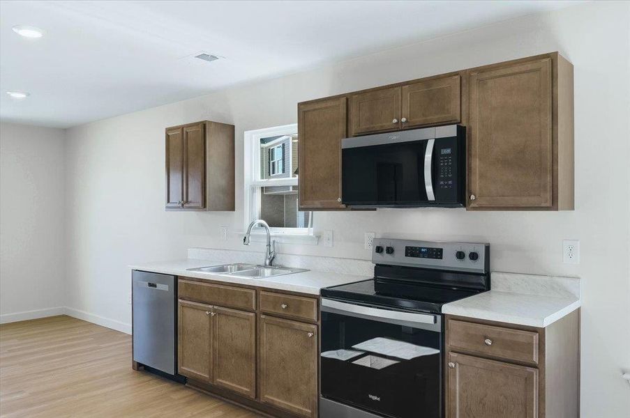 Furnished interior view inside a new home in Stones Throw, Inman (Image 8).