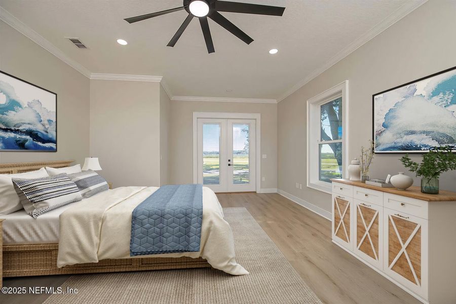 Furnished interior view inside a new home in , St. Augustine (Image 16). Furnished interior view inside a new home in , St. Augustine (Image 16).