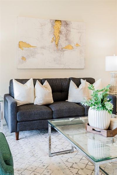 Furnished interior view inside a new home in , Winter Haven (Image 39).