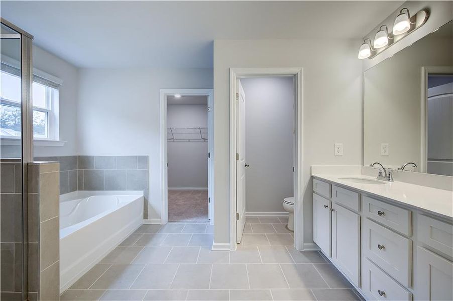 Furnished interior view inside a new home in Cooper Park, McDonough (Image 8).