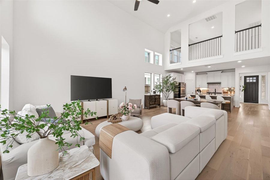 Furnished interior view inside a new home in , Cypress (Image 36). Furnished interior view inside a new home in , Cypress (Image 36).