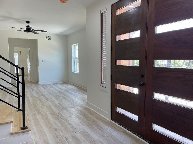 Another view of the entrance