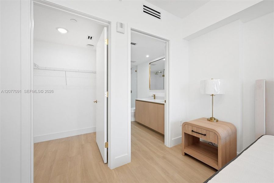Furnished interior view inside a new home in , Miami (Image 20).