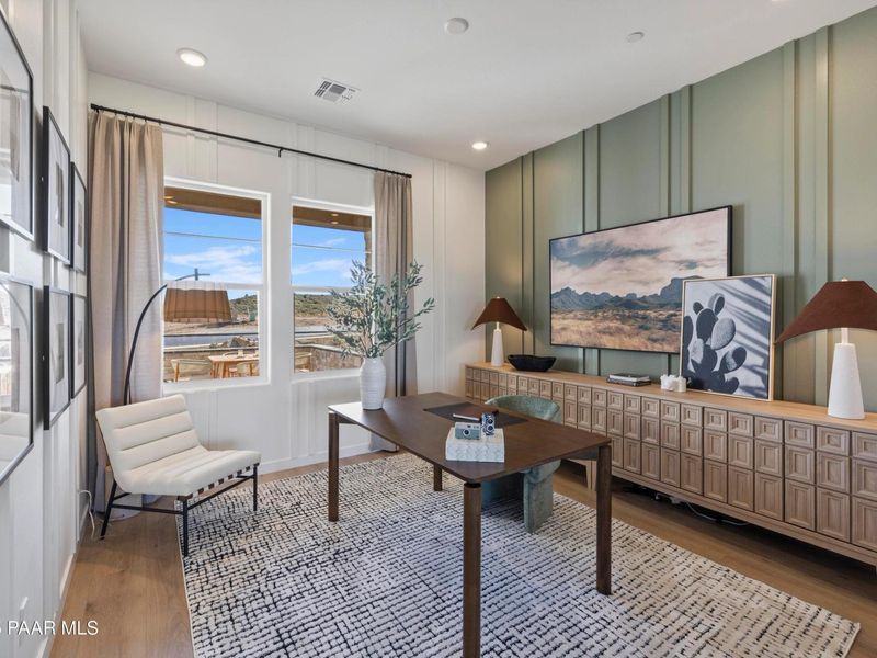 Furnished interior view inside a new home in Hidden Hills, Prescott (Image 16).