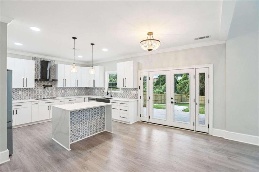 Furnished interior view inside a new home in , Lilburn (Image 18). Furnished interior view inside a new home in , Lilburn (Image 18).