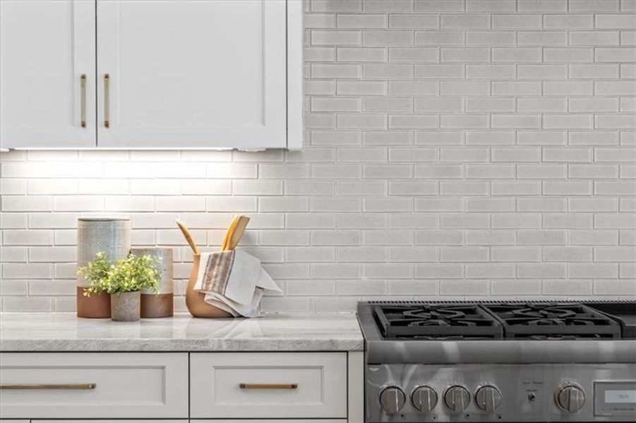 Furnished interior view inside a new home in , Atlanta (Image 56).