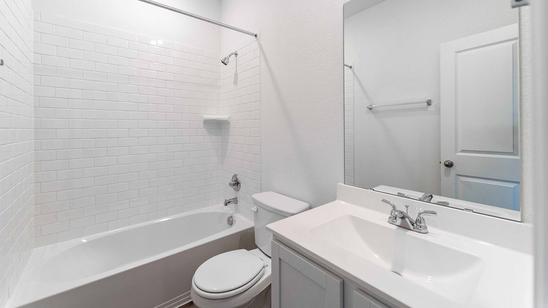 Furnished interior view inside a new home in Sunset Oaks, Maxwell (Image 8).