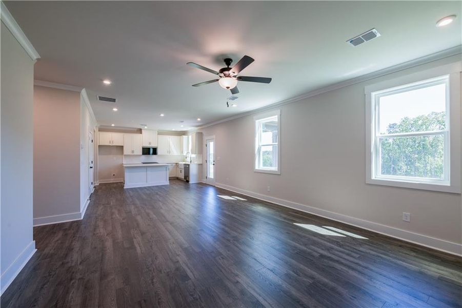 Spacious, unfurnished interior of a new home in Cambridge at Steels Bridge, Canton (Image 36). Spacious, unfurnished interior of a new home in Cambridge at Steels Bridge, Canton (Image 36).