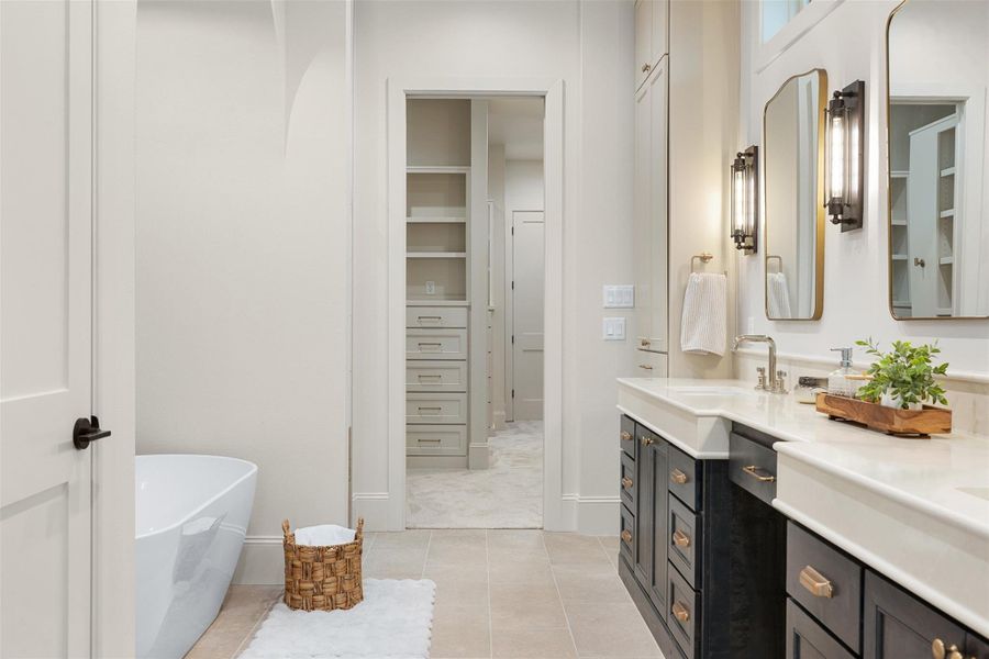 Furnished interior view inside a new home in , College Station (Image 8).