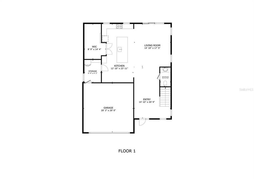 2D floor plan layout of this home in , Tampa, FL (Image 5). 2D floor plan layout of this home in , Tampa, FL (Image 5).