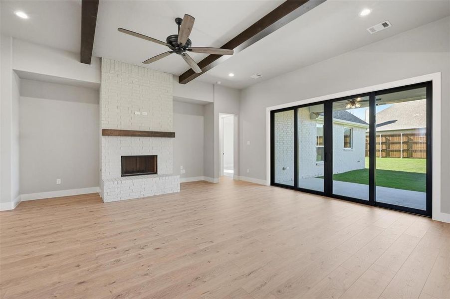 Spacious, unfurnished interior of a new home in LeTara, Haslet (Image 40).