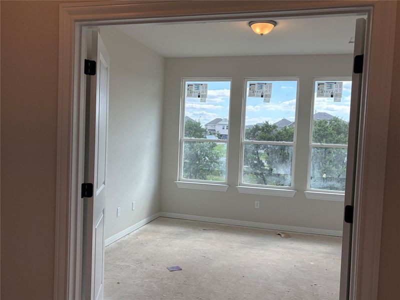 In-progress construction of a new home in La Cima, San Marcos, TX (Image 16).