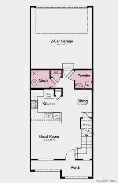 Additional Highlights Include: gas range, white quartz countertops.