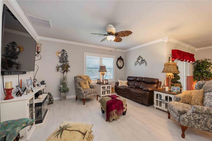 Furnished interior view inside a new home in Burnt Store Village, Punta Gorda (Image 42).