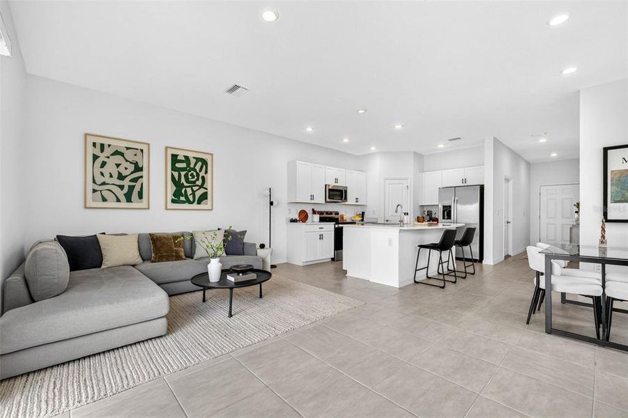 Furnished interior view inside a new home in , Wesley Chapel (Image 15). Furnished interior view inside a new home in , Wesley Chapel (Image 15).