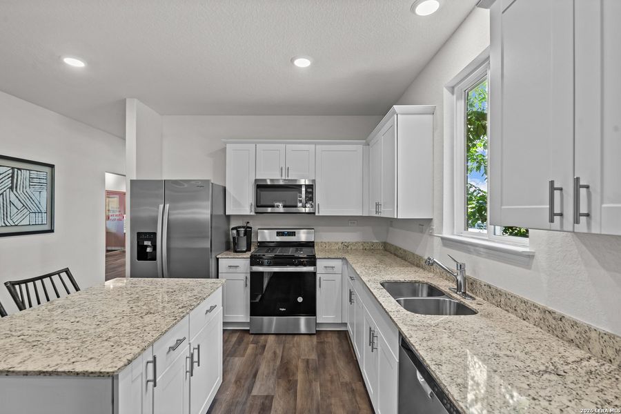 Furnished interior view inside a new home in Davis Ranch, San Antonio (Image 7).