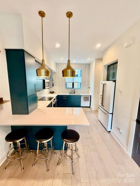 Furnished interior view inside a new home in , Charlotte (Image 11).