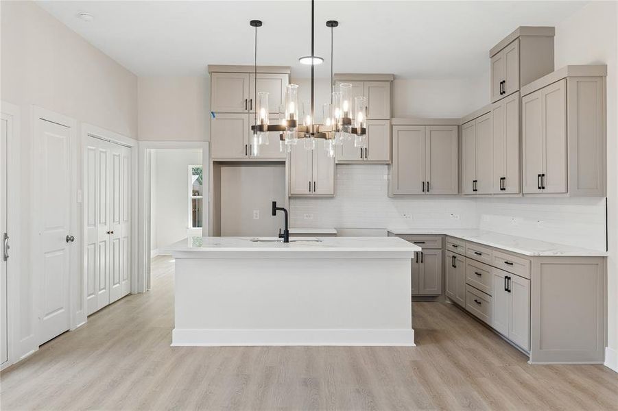 Furnished interior view inside a new home in , Fort Worth (Image 5).