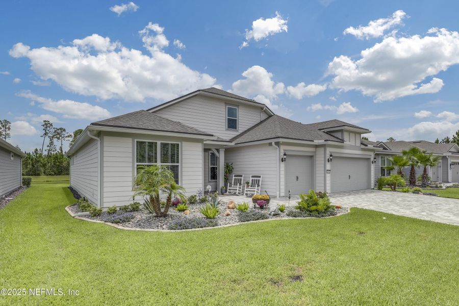 Front exterior of a new home in , Jacksonville, FL, highlighting curb appeal (Image 24).